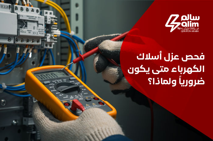 فحص عزل أسلاك الكهرباء متى يكون ضرورياً ولماذا؟